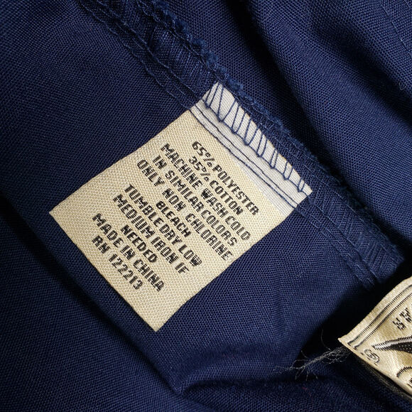 Blackstar Scrub Pants Womens XL Blue Bottoms Drawstring Elastic Waist Pockets - Picture 11 of 16